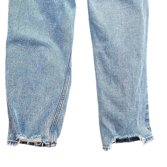 Abercrombie & Fitch Curve Love Ankle Straight Ultra High Rise Denim Jeans 2s - Picture 8 of 12
